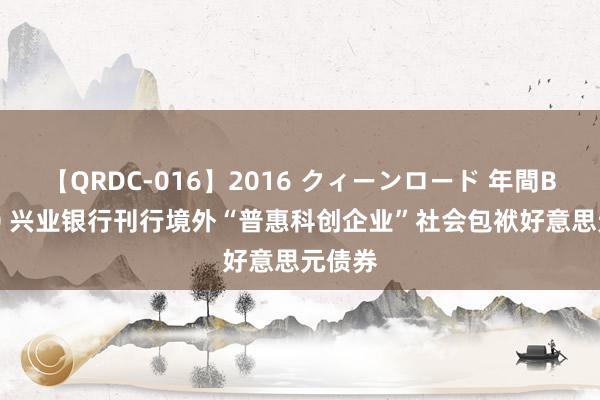 【QRDC-016】2016 クィーンロード 年間BEST10 兴业银行刊行境外“普惠科创企业”社会包袱好意思元债券