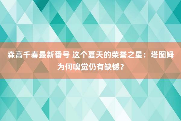 森高千春最新番号 这个夏天的荣誉之星：塔图姆为何嗅觉仍有缺憾？